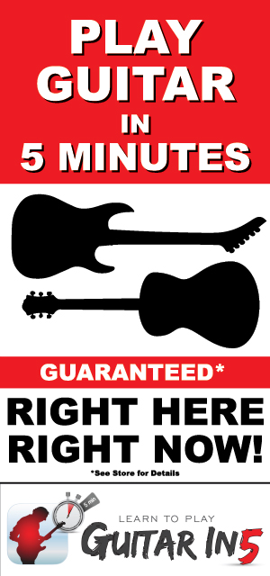 guitar in 5 poster